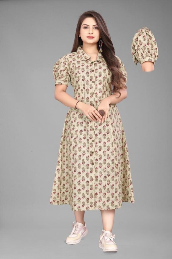 Western Cotton Dress - Image 6