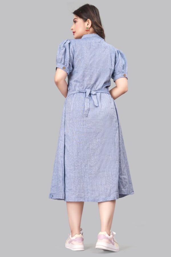 Western Cotton Dress - Image 5